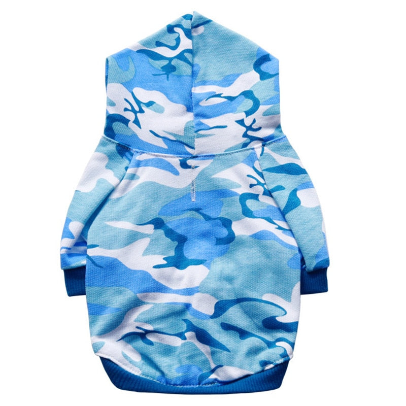 Dog Clothes Small Pet Camouflage Hoodie Winter Warm Sweatshirt T-shirt Cotton Adidog Blend Clothes Dog Clothes Hoodie Ropa Perro