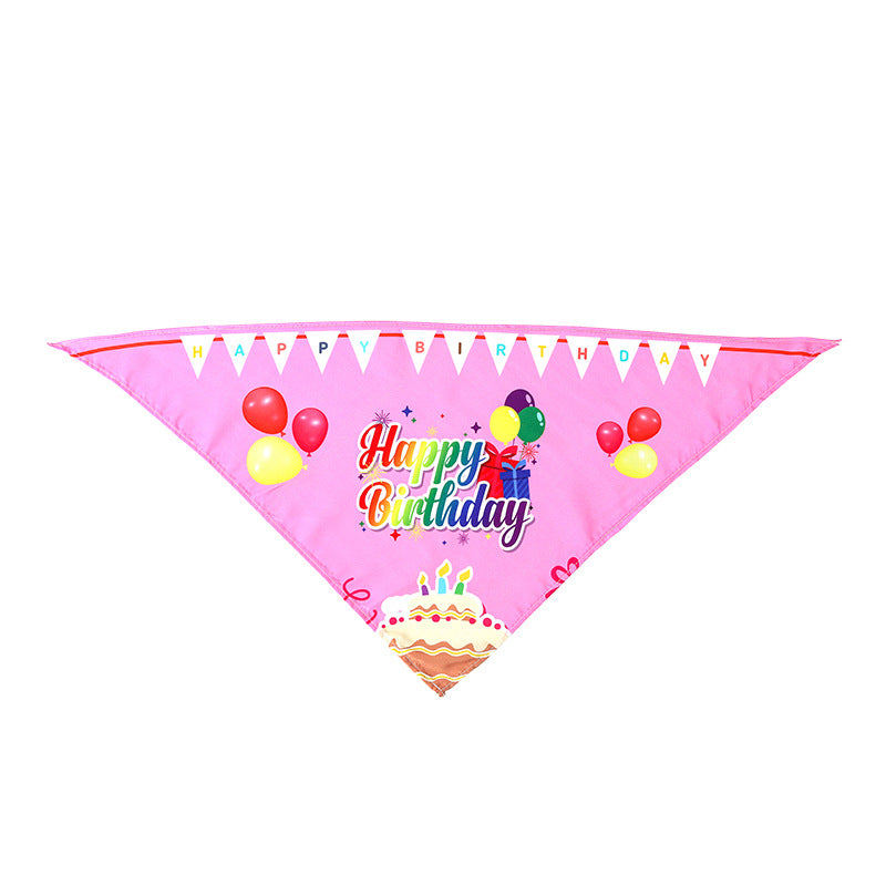 Pet Bandana for Dogs and Cats - Thanksgiving, Christmas, Halloween Pet Triangle Scarf Bib