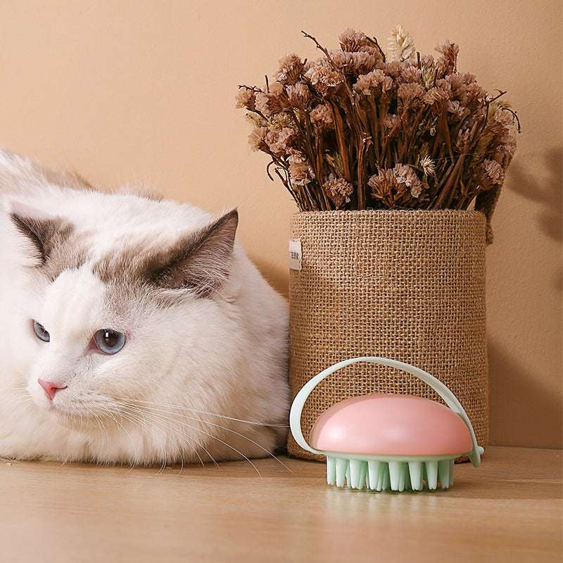 Daily Necessities Cat And Dog Massage Comb Pet Bath Brush Small And Medium Volume Cat And Dog Bathing And Bathing Comb
