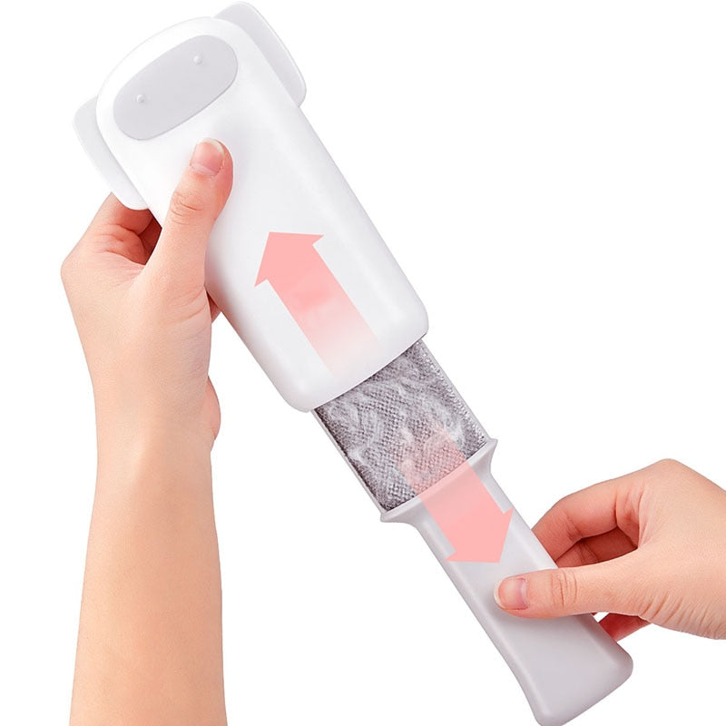 HOOPET Pet Hair Remover Dog Cat Hair Cleaning Brush Removing Dog Cat Hair From Furniture Carpets Clothing Self-Cleaning Lint