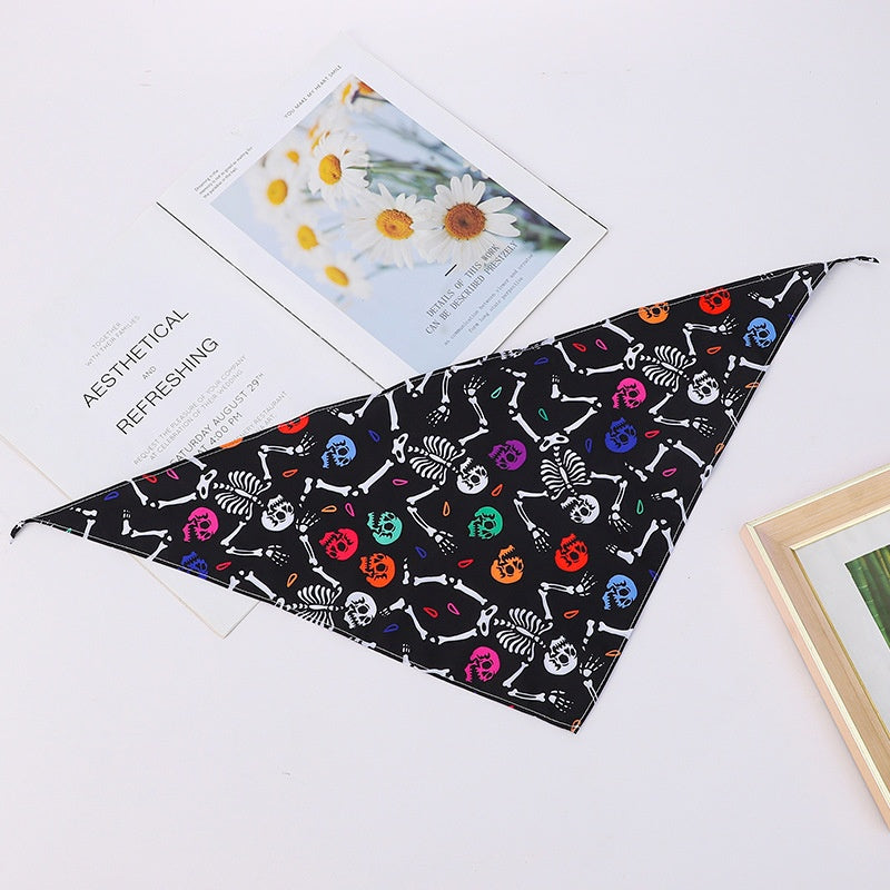 Pet Bandana for Dogs and Cats - Thanksgiving, Christmas, Halloween Pet Triangle Scarf Bib