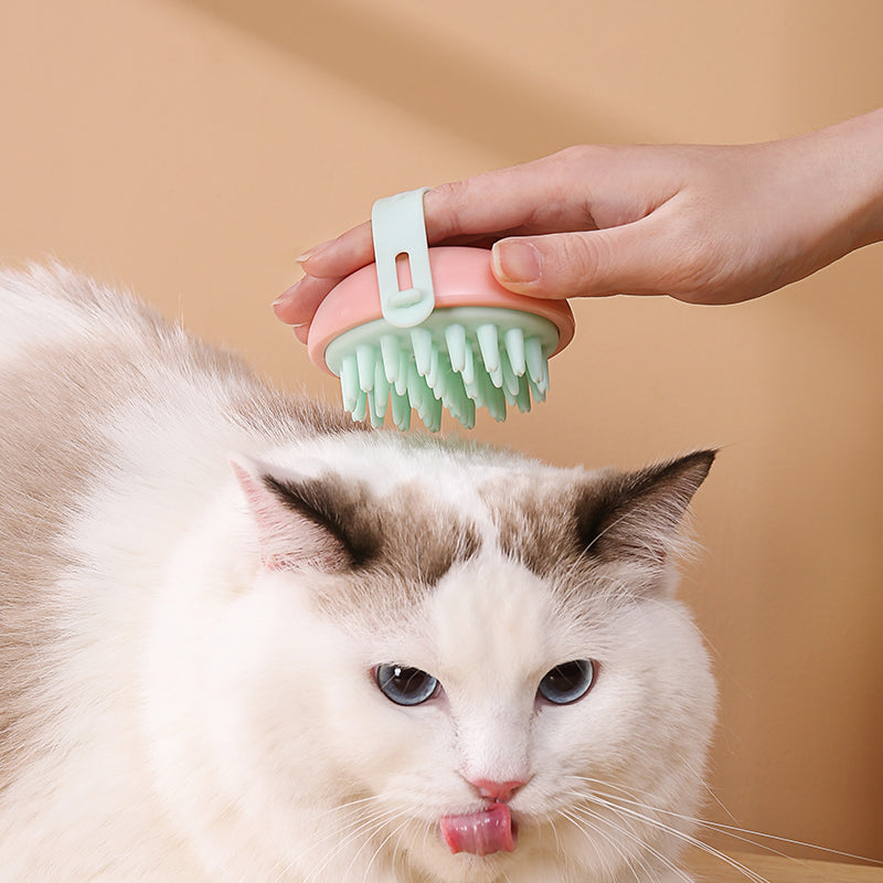 Daily Necessities Cat And Dog Massage Comb Pet Bath Brush Small And Medium Volume Cat And Dog Bathing And Bathing Comb